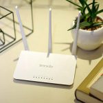 Tenda F3 300Mbps Wireless Router with 3 External Antennas