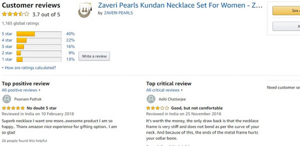 zaveri pearls review