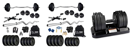Up to 80% off | Weights & dumbbells