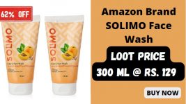 Amazon Brand Solimo Natural Face Wash