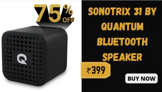SONOTRIX 31 by Quantum Bluetooth Speaker