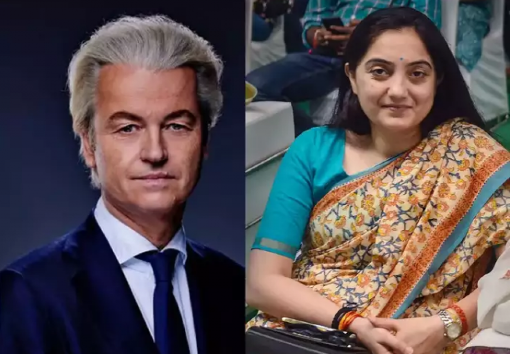Nupur SHarma Geert Wilders