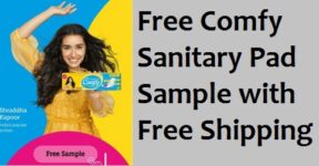 Free Comfy Sanitary Pad Sample with Free Shipping