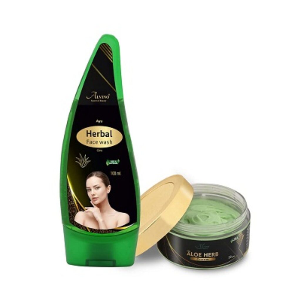 Alvino Beauty Herbal Aloe Vera Face