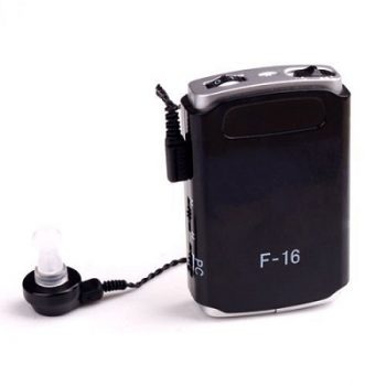 Axon F 16 Pocket Model Hearing Aid (Black)