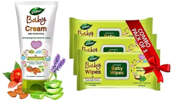 Dabur Baby Cream: daily moisturising cream