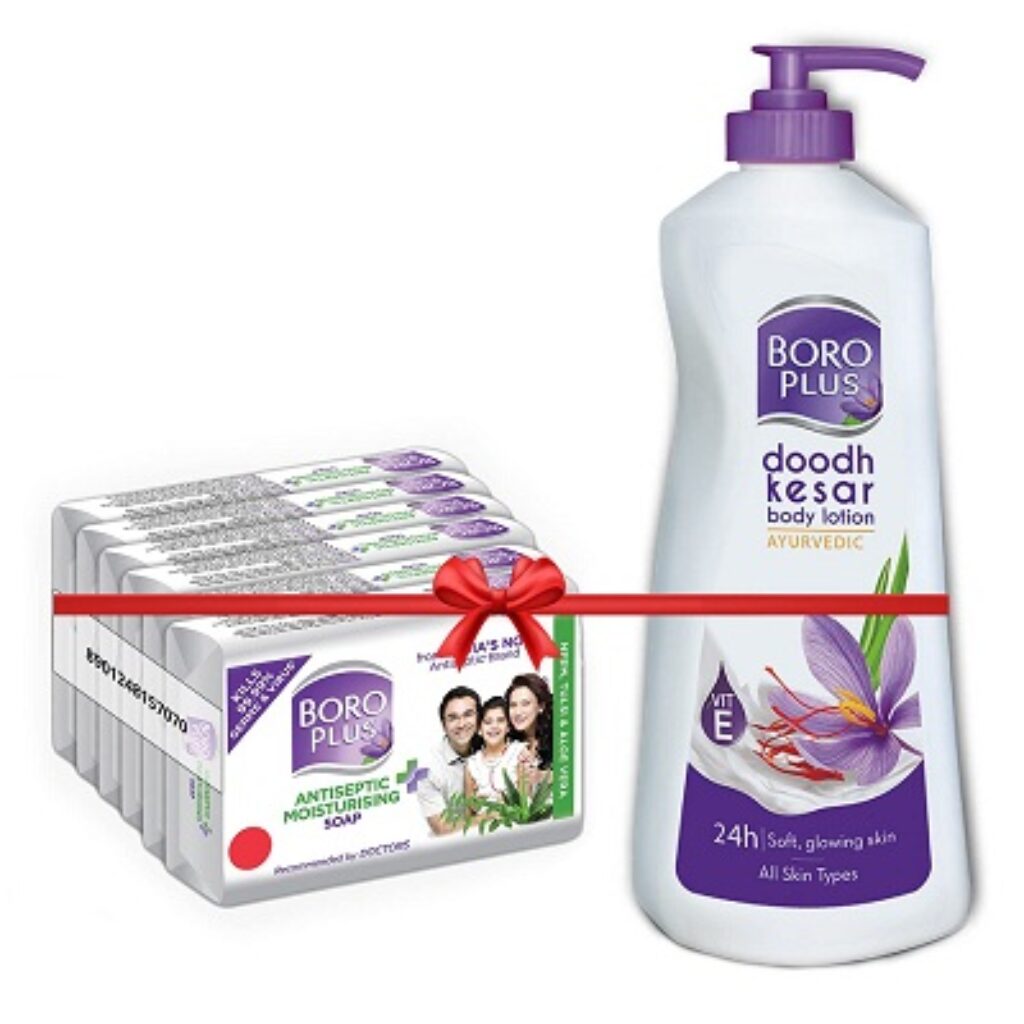 BoroPlus Lotion 400ml + BoroPlus Soap