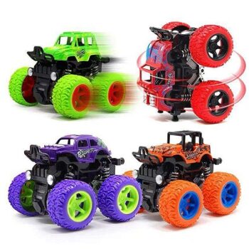 Famous Quality® 4WD Mini Monster Trucks Friction