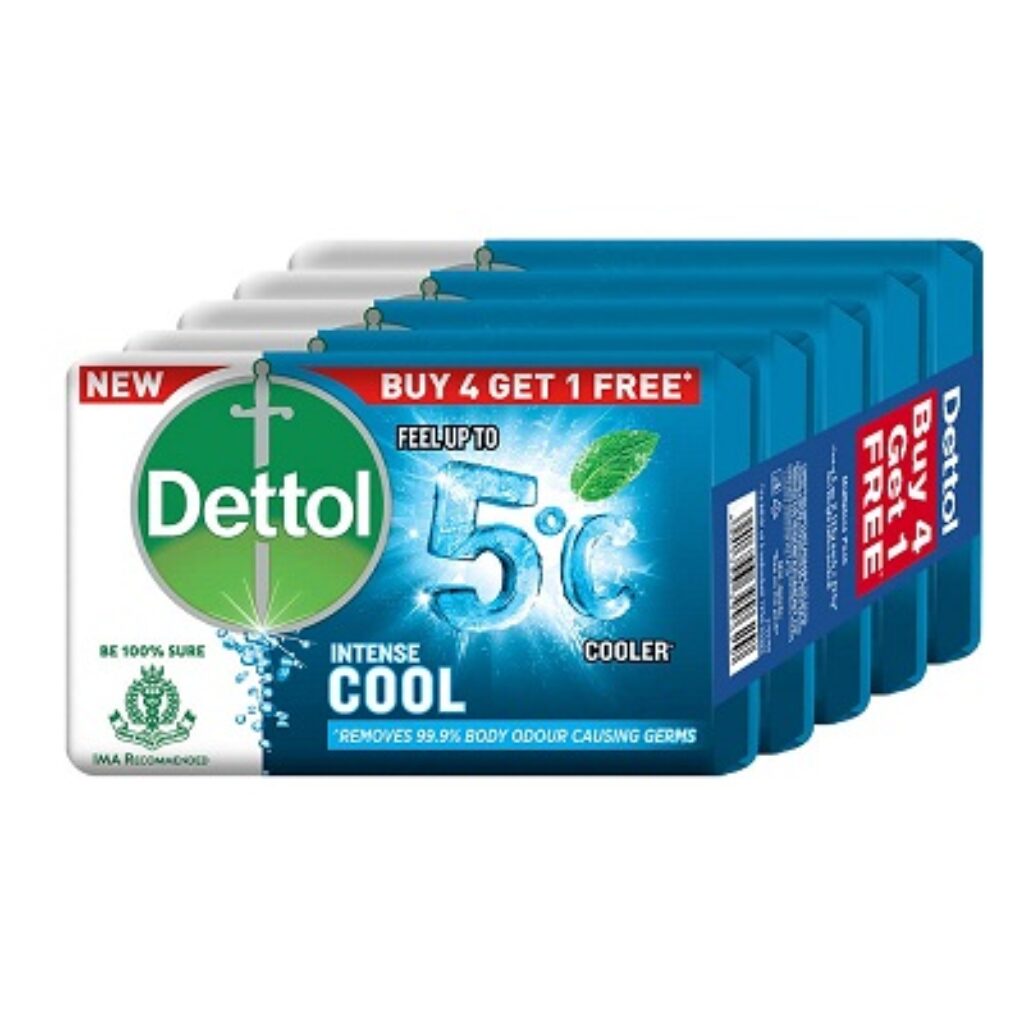 Dettol Intense Cool Bathing Soap Bar