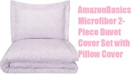 AmazonBasics Microfiber 2-Piece Duvet Cover Set