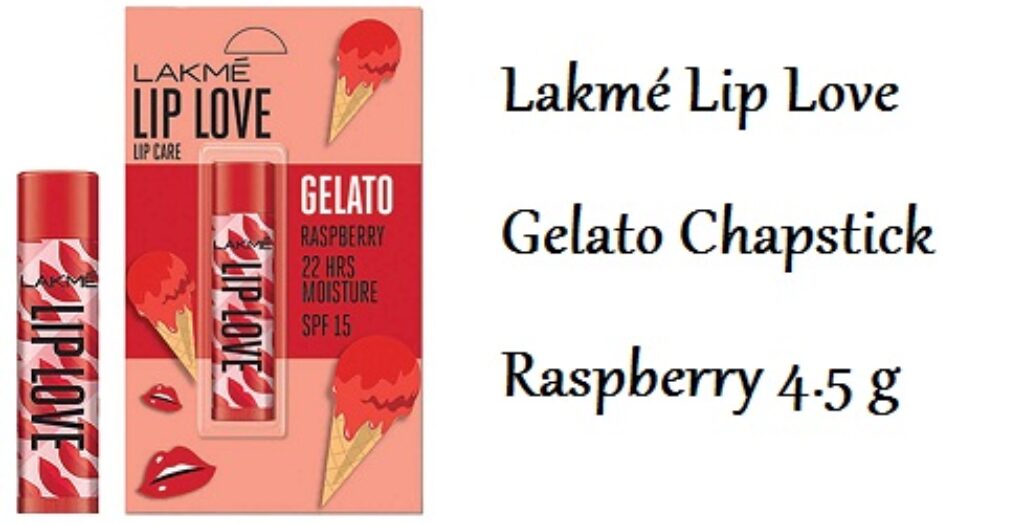 Lakmé Lip Love Gelato Chapstick Raspberry 4.5 g