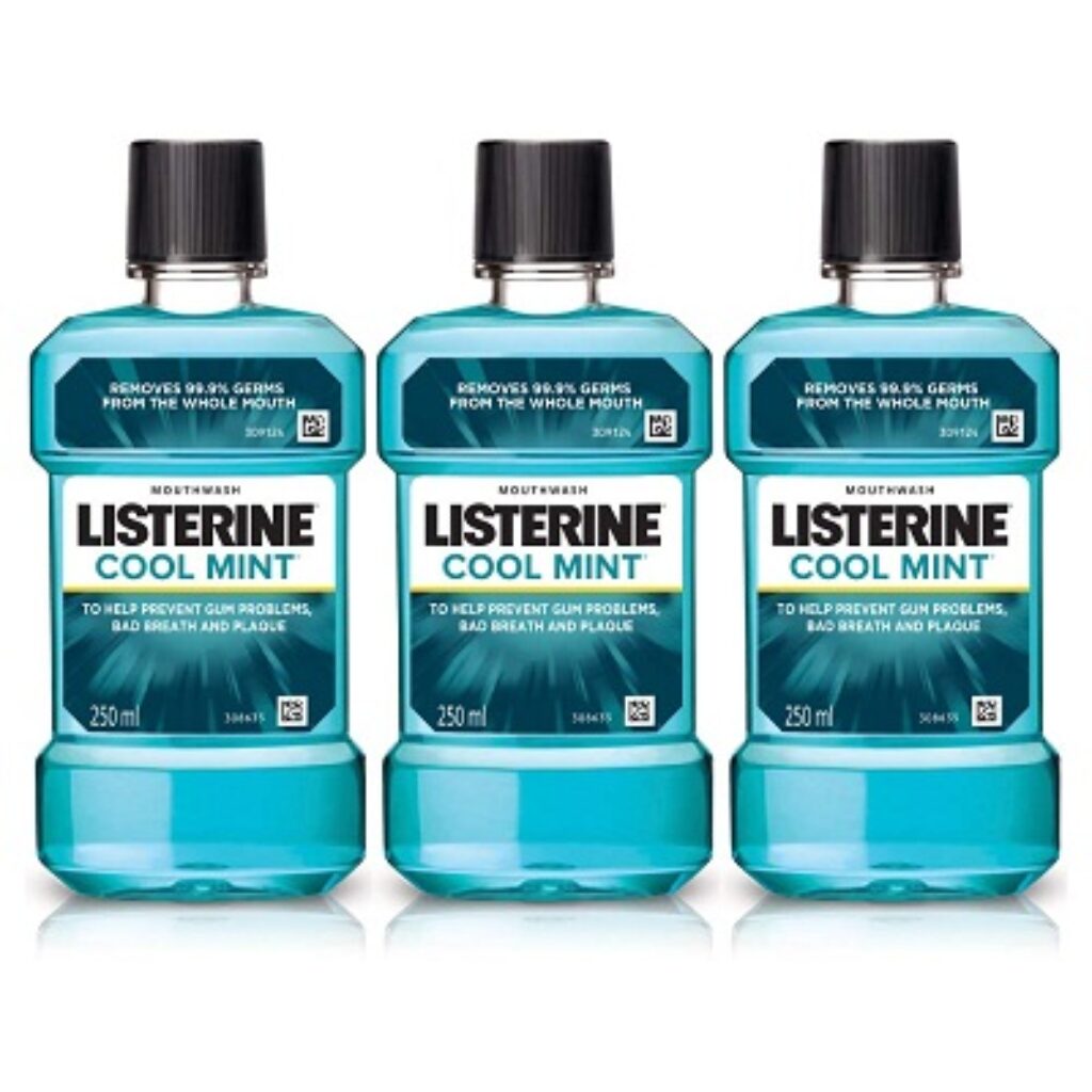 Listerine Cool Mint Mouthwash Liquid,