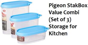 Pigeon StakBox Value Combi (Set of 3) Storage for Kitchen