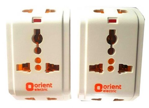 Orient Electric 3 pin Universal Multi plug Travel