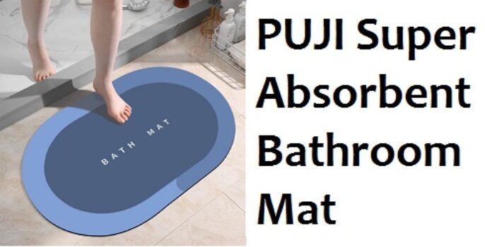 PUJI Super Absorbent Bathroom Mat