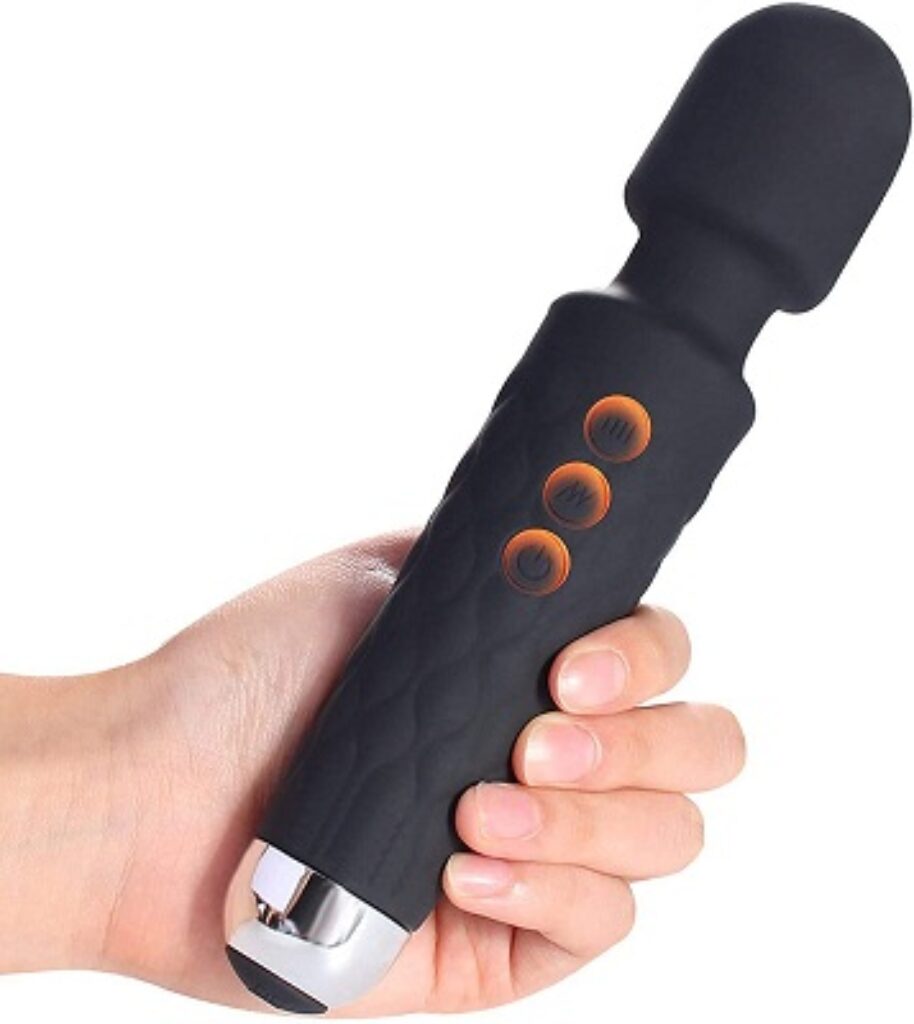 REIDEL Black Handheld Personal Body Massager