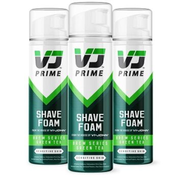 VJ Prime Shave Foam - Brew Series Green Tea
