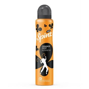 Spinz Orange Zest Perfumed Deo for Women,