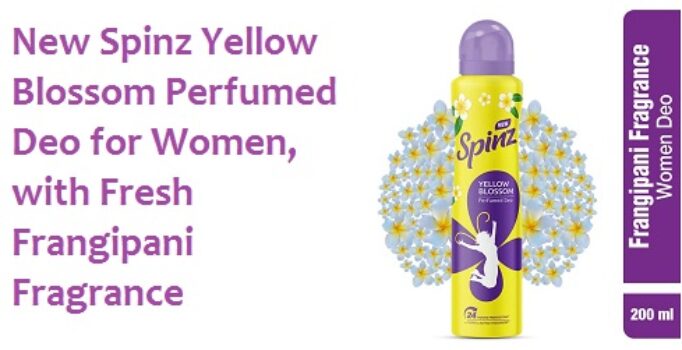 Spinz Yellow Blossom Perfumed Deo for Women