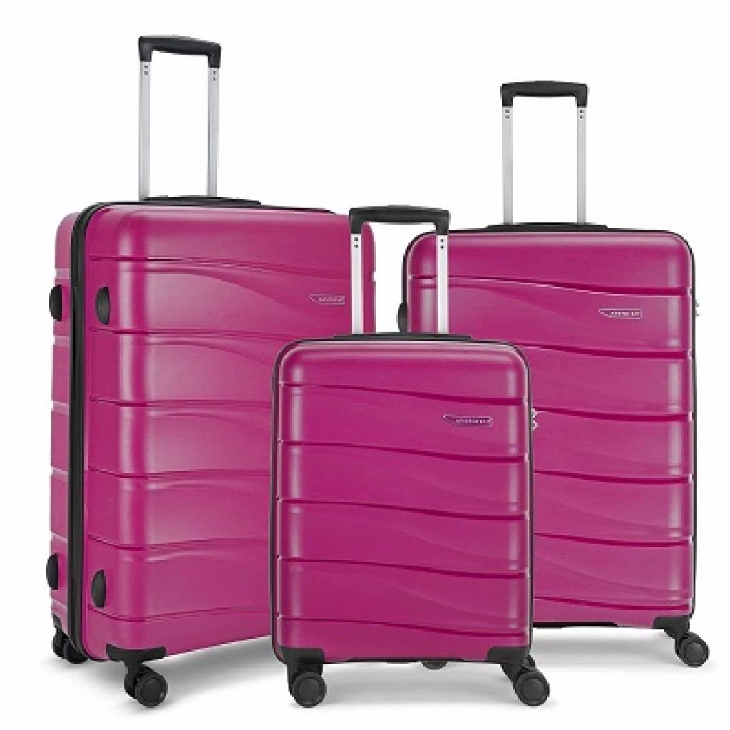 Aristocrat Olympus CB+MD+LG Poly Propylene Hard Luggage