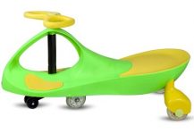 Brunte Tuk Tuk Baby Green Magic Swing Car for Kids