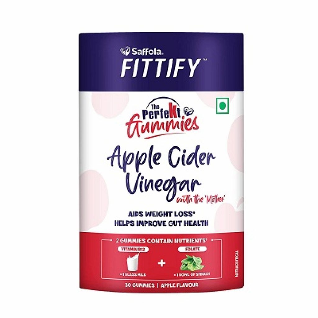 Saffola Fittify The PerfeKt Apple Cider Vinegar Gummies