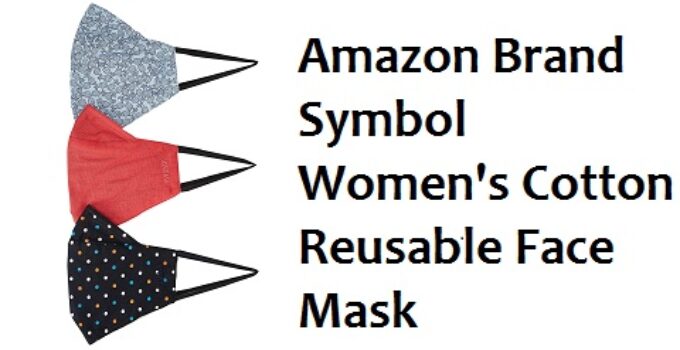 Amazon Brand - Symbol Women's Cotton Reusable Face Mask