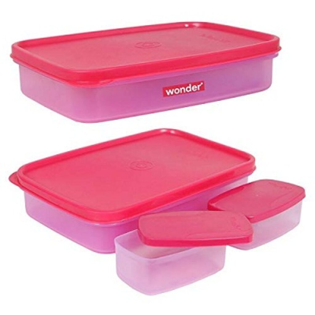 Wonder Plastic Bon Bon Big Leak-Proof Lunch Box