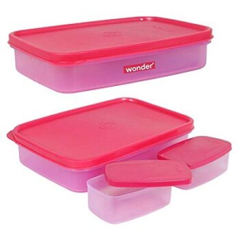 Wonder Plastic Bon Bon Big Leak-Proof Lunch Box