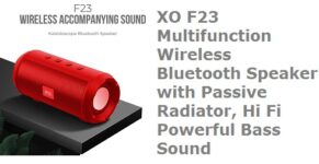XO F23 Multifunction Wireless Bluetooth Speaker
