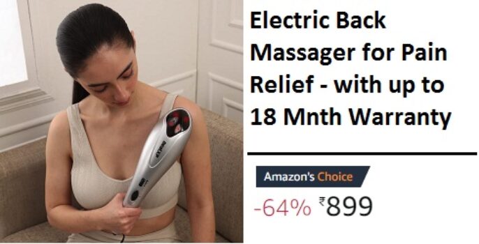 beatXP Stream Full Body Massager Machine
