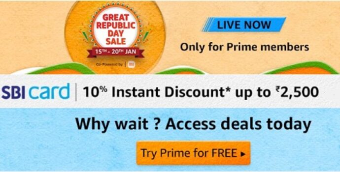 Amazon Republic Sale Live Now for Prime Members