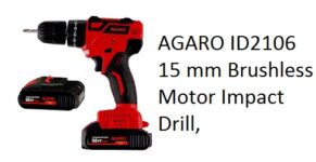 AGARO ID2106 15 mm Brushless Motor Impact Drill