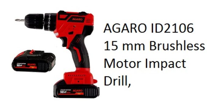 AGARO ID2106 15 mm Brushless Motor Impact Drill