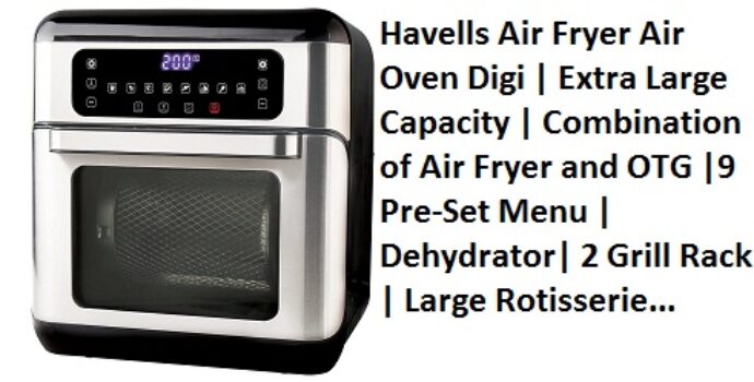 Havells Air Fryer Air Oven Digi