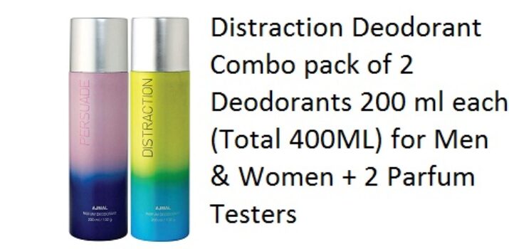 Ajmal Persuade & Distraction Deodorant