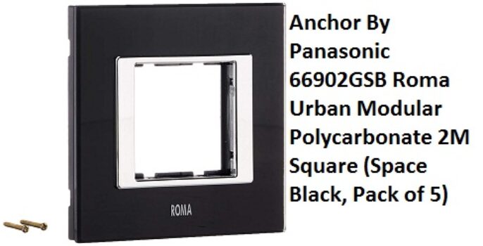 Anchor By Panasonic 66902GSB Roma Urban Modular Polycarbonate 2M