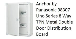 Anchor by Panasonic 98307 Uno Series 8 Way TPN