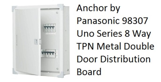 Anchor by Panasonic 98307 Uno Series 8 Way TPN