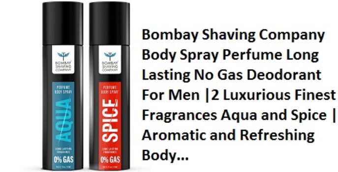 Bombay Shaving Company Body Spray Perfume
