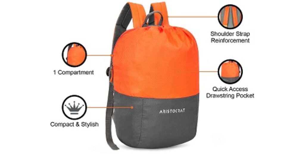 65% OFF! Aristocrat 15L Backpack now at Rs. 347 - Limited Time Offer