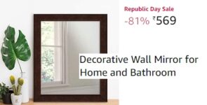 Decorative Wall Mirror for Home and Bathroom