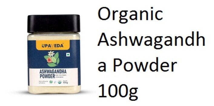 Upaveda Organic Ashwagandha Powder 100g