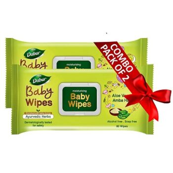 Dabur Baby Wipes: Soft Moisturizing Wet Wipes