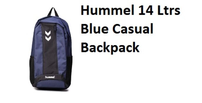Hummel 14 Ltrs Blue Casual Backpack