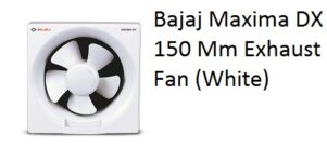 Bajaj Maxima DX 150 Mm Exhaust Fan (White)