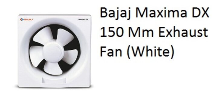 Bajaj Maxima DX 150 Mm Exhaust Fan (White)