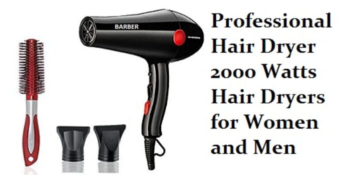 BARBER Professional Hair Dryer 2000 Watts Hair Dryers for Women and Men