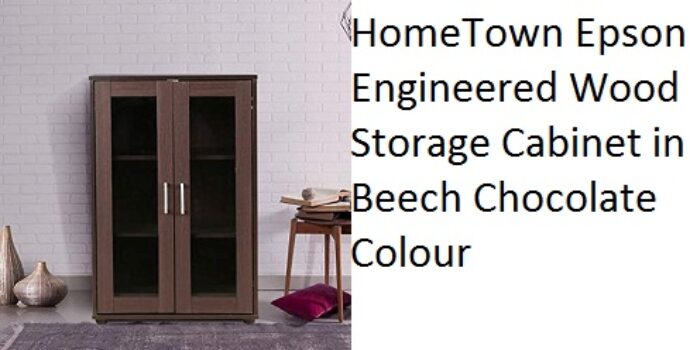 HomeTown Epson Engineered Wood Storage Cabinet