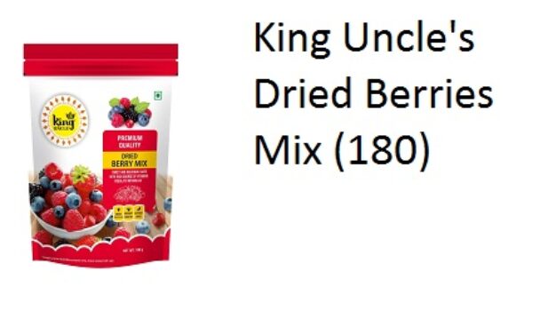 King Uncle's Dried Berries Mix (180)